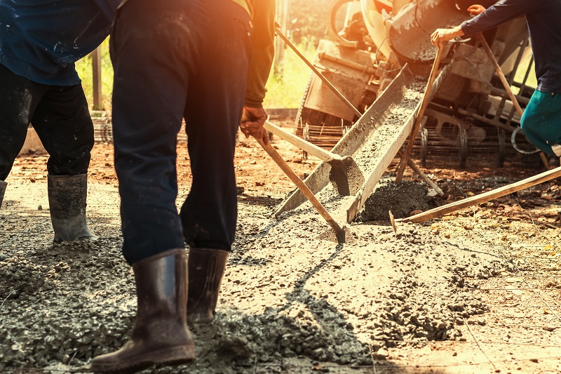 Pouring Concrete